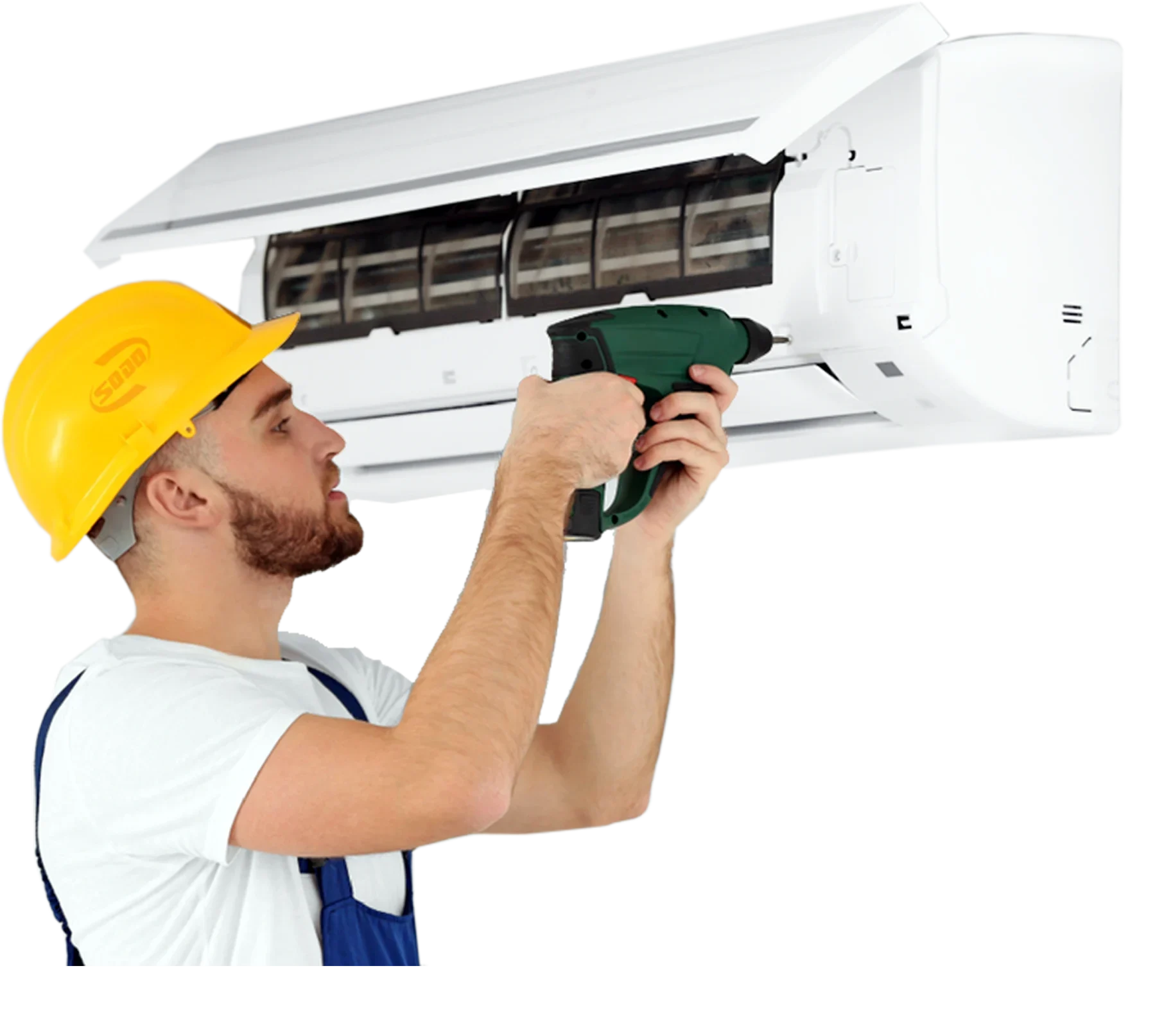 Licensed AC repairman Phoenix providing residential AC service.